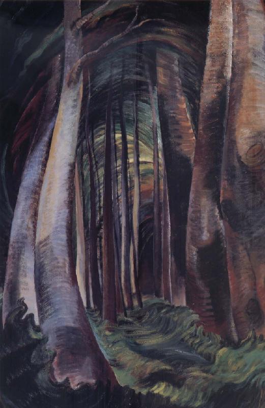 Emily Carr Wood Interior china oil painting image